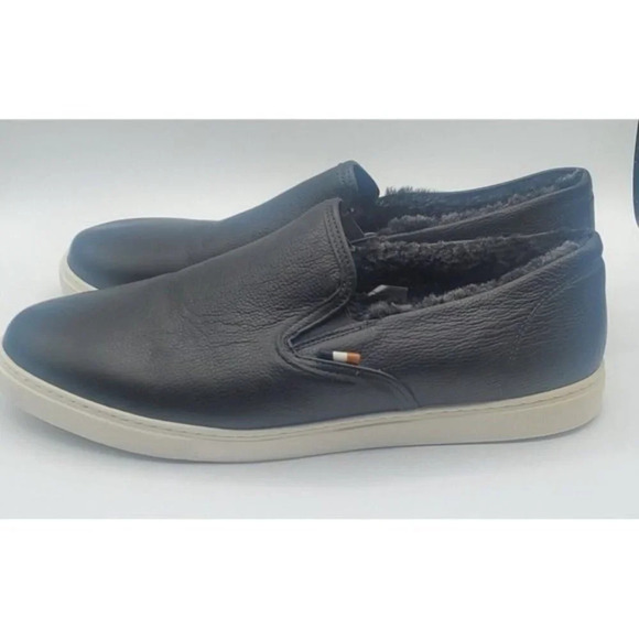 Allen Edmonds "COURTSIDE" Slip-On Men's Sneakers Sz 13 ?? 3E Black $255.00 READ - Picture 4 of 12